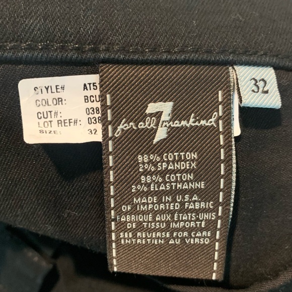 7 For All Mankind Standard Jeans - Picture 8 of 9